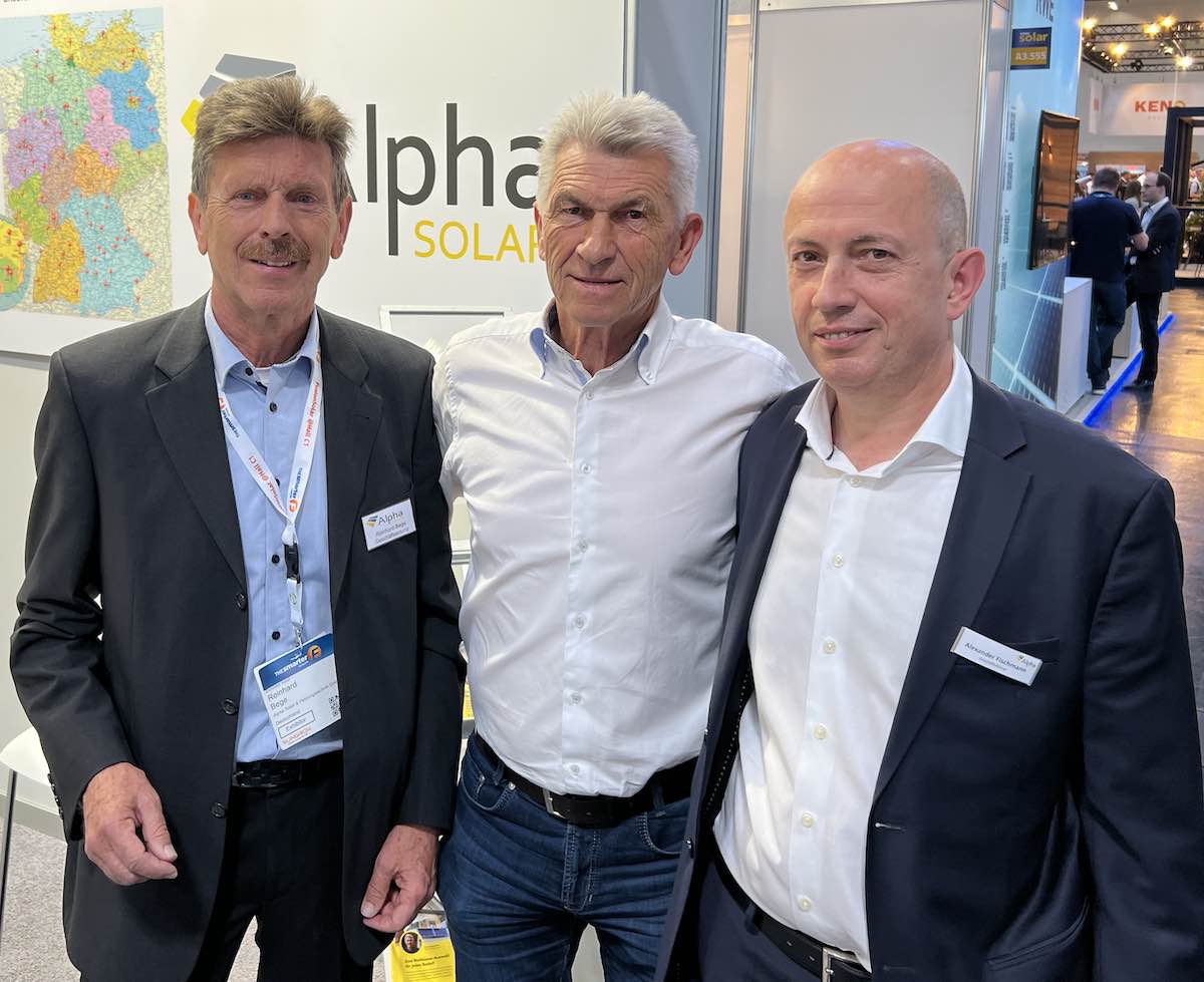 Intersolar 2023: Alpha-Solar läutet neue Energiewelt ein